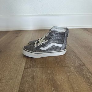 Vans hi-top sneakers  No-tie size 13